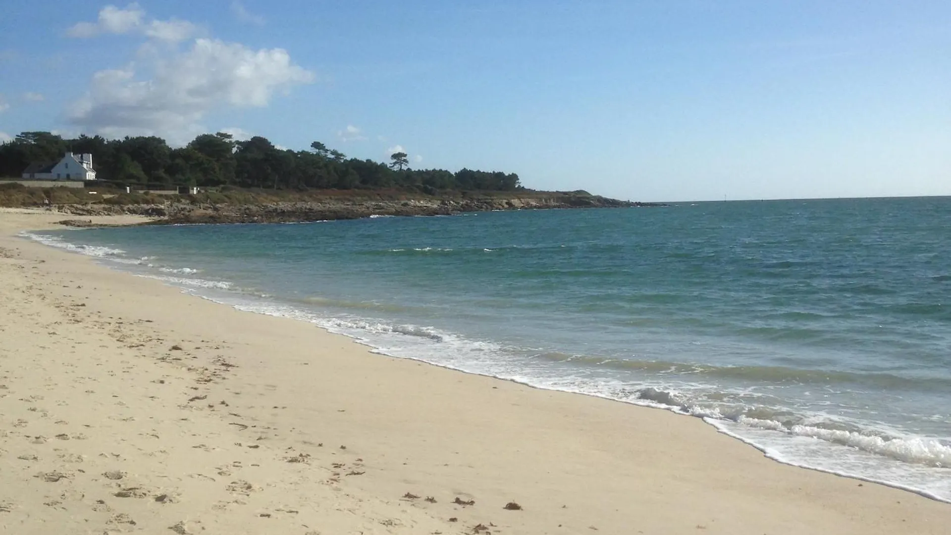 Daire Sainte-Marine, Appartement Cosy Rez-De-Jardin A 150M De La Plage Combrit Fransa
